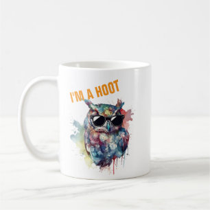 Tasse Chouette Drôle - Je Suis Un Hoot Tasse Café 