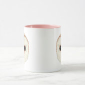 Tasse Chouette Effraie Rose (Centre)