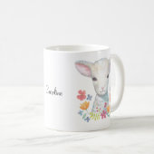 Tasse chrétienne de cadeau de tasse de moutons (Devant droit)