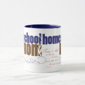 Tasse chrétienne de homeschool - maman de (Centre)
