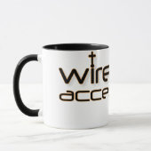 Tasse chrétienne de prière d'accès sans fil (Gauche)