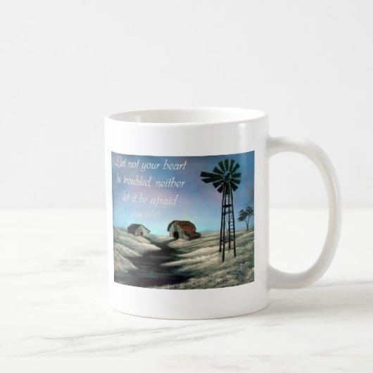 Tasse chrétienne de vers de bible (Droite)