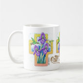 Tasse chrétienne Iris Cross (Gauche)