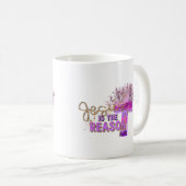 Tasse chrétienne Jésus est la raison (Devant droit)