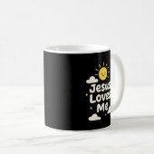 Tasse chrétienne Jésus M'aime (Devant droit)