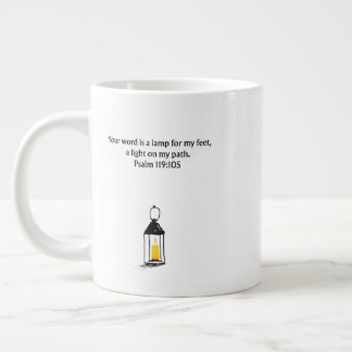 Tasse chrétienne Psaume 119:105 | Cadeau de foi