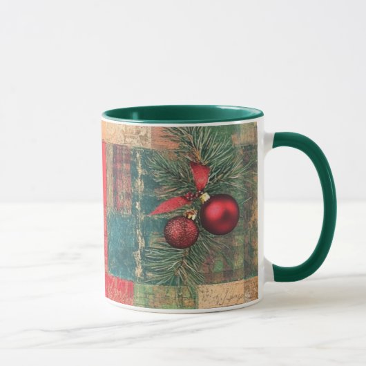 Tasse Christmas Collage Junk Journal Var02 (Droite)