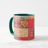 Tasse Christmas Collage Junk Journal Var02 (Devant gauche)