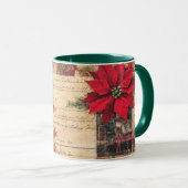 Tasse Christmas Collage Junk Journal Var17 (Devant droit)