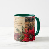 Tasse Christmas Collage Junk Journal Var18 (Devant droit)