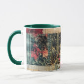 Tasse Christmas Collage Junk Journal Var23 (Gauche)