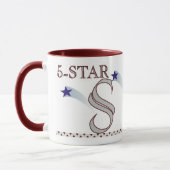 tasse cinq étoiles de Son© (Gauche)