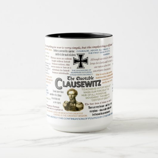 Tasse citable de Clausewitz (Centre)