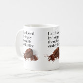 Tasse Citation Café Pensées Heureuses (Devant gauche)