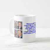 Tasse - citation de Frederic Bastiat au sujet de (Devant gauche)