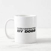 Tasse Citation Moderne Facilement Distrait Par Les (Gauche)