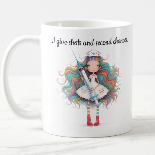 Tasse - Citations d'infirmière - Je fais des piqûr