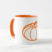 Tasse - citrouille (Devant gauche)