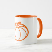 Tasse - citrouille (Devant droit)