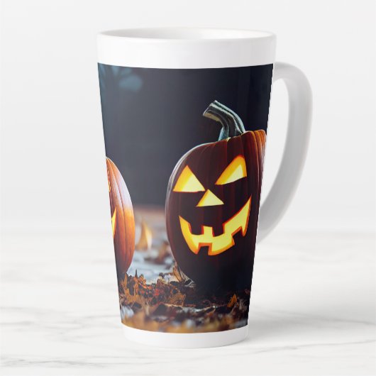 tasse citrouille (Angle droit)