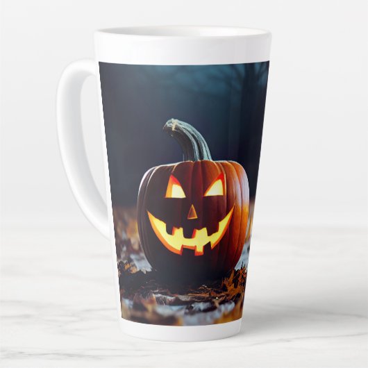 tasse citrouille (Angle gauche)