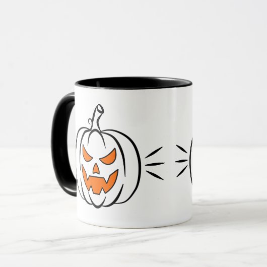 Tasse Citrouille (Devant gauche)