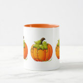 Tasse citrouille d'automne/Halloween (Centre)