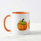 Tasse citrouille d'automne/Halloween (Gauche)