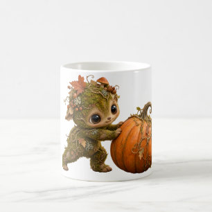 Tasse Citrouille de Lutin de Forêt Mignonne