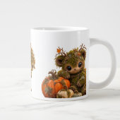 Tasse Citrouille de Lutin de Forêt Mignonne (Droite)