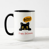Tasse citrouille d'Halloween (Gauche)