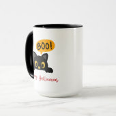 Tasse citrouille d'Halloween (Devant gauche)