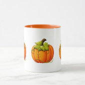 Tasse citrouille d'Halloween/automne (Centre)