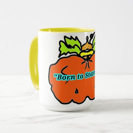 Tasse Citrouille Effrayante (Devant gauche)