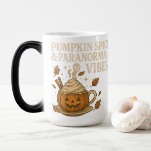 Tasse Citrouille Épices Vibes Paranormales Jack O
