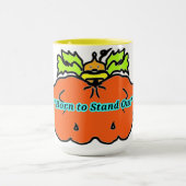 Tasse Citrouille Épouvantable (Centre)