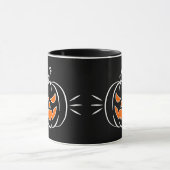 Tasse Citrouille Noire (Centre)