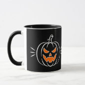 Tasse Citrouille Noire (Gauche)