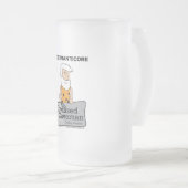 Tasse civilisée de cuisine d'homme des cavernes (Devant droit)