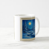 Tasse Clair de Lune d'Hiver (Devant droit)