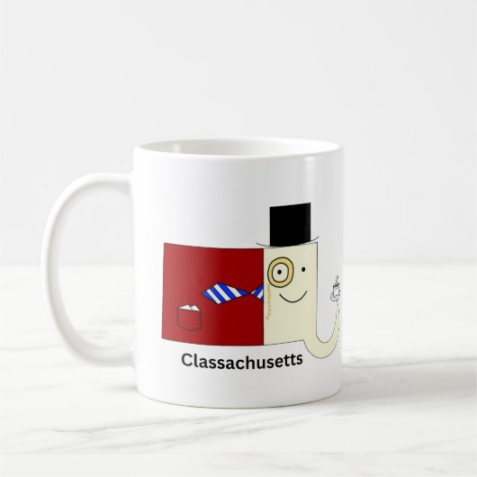 Tasse Classachusetts Massachusetts (Gauche)