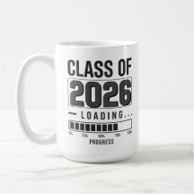 Tasse Classe de 2026 en chargement | Mug de café d