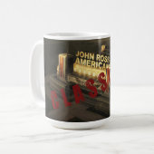 Tasse classifiée 'John Ross : American (Devant gauche)