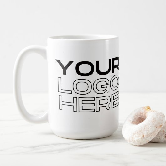 Tasse Classique, 15 oz (Avec donut)