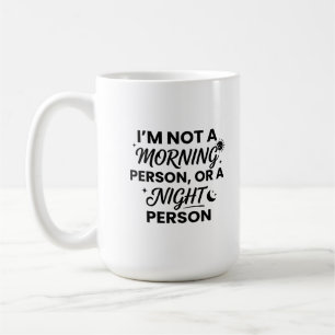 Tasse Classique 15 oz Amateur de Café du Matin