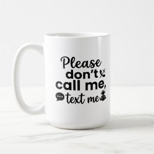 Tasse Classique 15 oz : Amateurs de café introvert