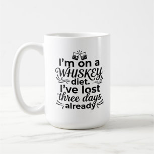 Tasse Classique 15 oz Citations Whisky pour les Am