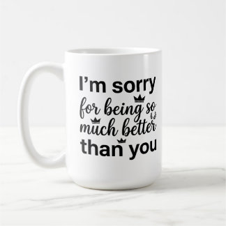 Tasse Classique 15 oz - Le Café et le Sarcasme Uni