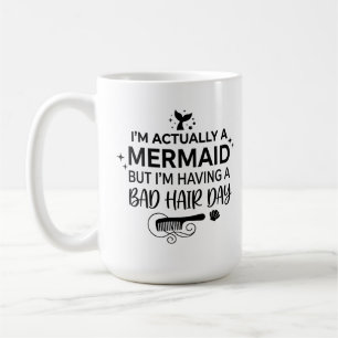 Tasse Classique 15 oz Mugs de Café Mermaid Drôle