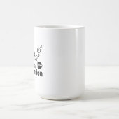 Tasse Classique 15 oz - Restez Productif avec de l (Centre)